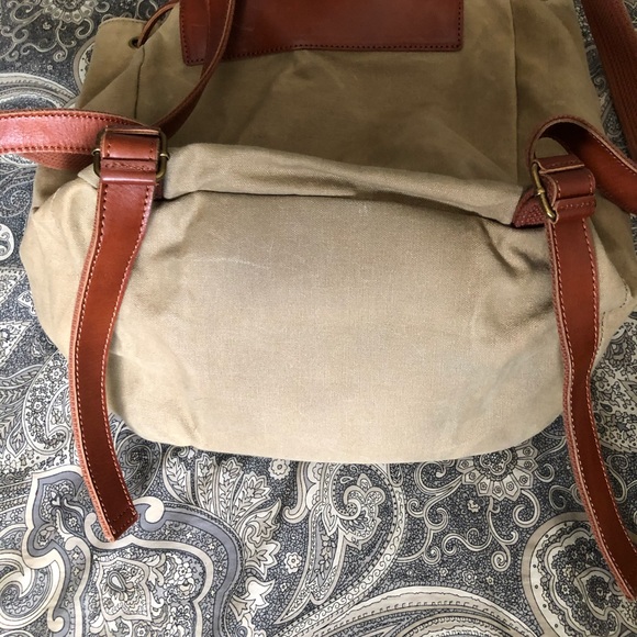 Madewell Tan and Brown Backpack - Picture 5 of 6